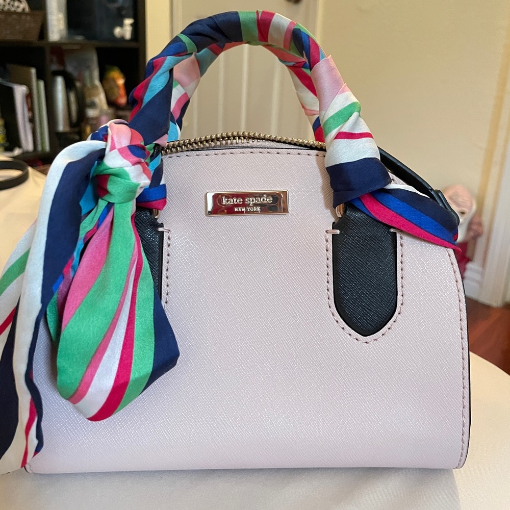 Pink Kate spade crossbody bag